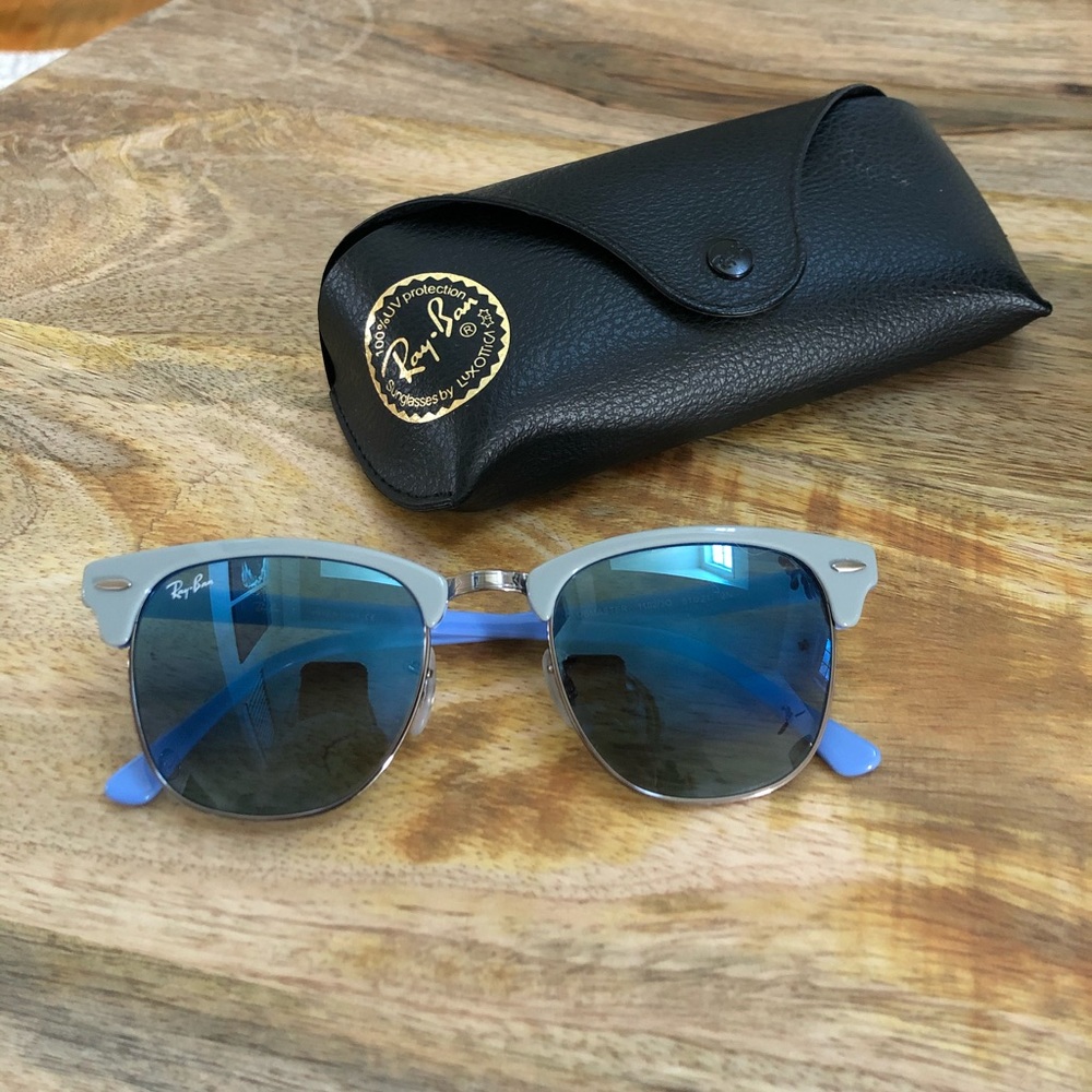 Ray-Ban ClubMaster Sunglasses - Baby Blue